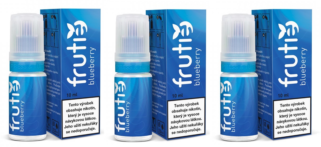 Frutie - Borůvka (Blueberry) 30ml Množství nikotinu: 0mg