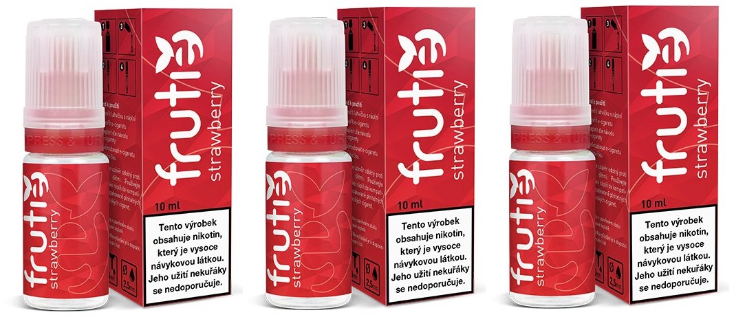 Frutie - Jahoda (Strawberry) 30ml Množství nikotinu: 2mg