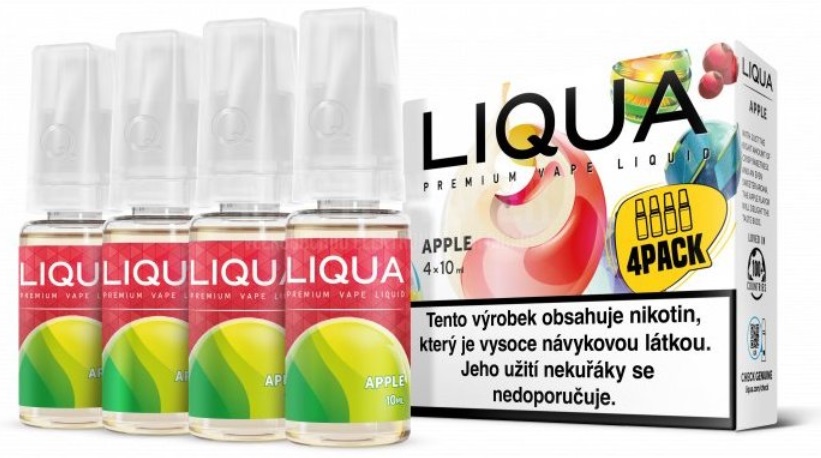 E-liquid LIQUA Elements Apple 4Pack 4x10ml Množství nikotinu: 3mg