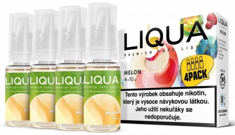 E-liquid LIQUA Elements Melon 4Pack 4x10ml Množství nikotinu: 12mg