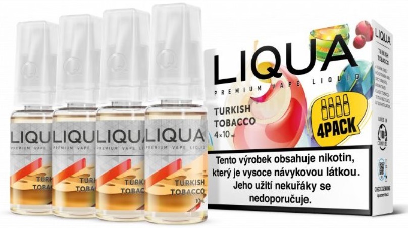 E-liquid LIQUA Elements Turkish Tobacco 4Pack 4x10ml Množství nikotinu: 3mg
