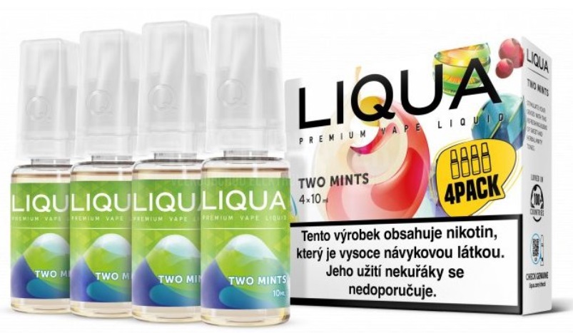 E-liquid LIQUA Elements Two Mints 4Pack 4x10ml Množství nikotinu: 3mg