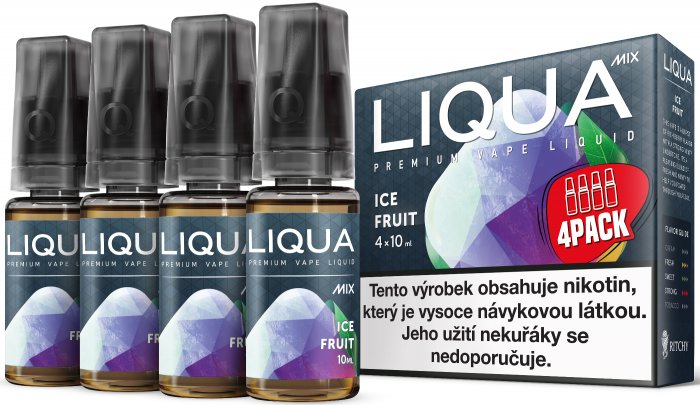 E-liquid LIQUA MIX Ice Fruit 4Pack 4x10ml Množství nikotinu: 3mg