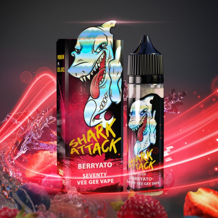 Příchuť IMPERIA Shark Attack - Berryato (Ledová lesní směs) 10ml