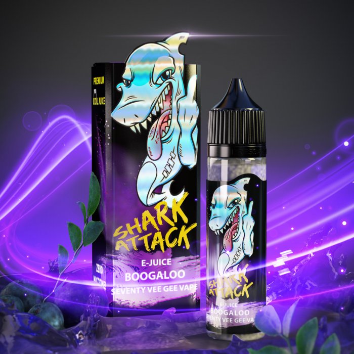 Příchuť IMPERIA Shark Attack - Boogaloo (Borůvkový cheesecake) 10ml