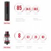 smoktech stick prince elektronicka cigareta 3000mah parametry