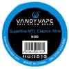 vandy vape superfine mtl odporovy drat ni80 3m