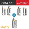 zhavici hlava aspire pockex 1,2ohm 4+1 zdarma 5ks