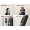 elektronicka cigareta voopoo drag x2 pod 80w airflow displej