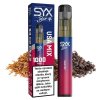 jednorazova elektronicka cigareta syx bar usa mix tabak 1000 potahu