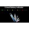 elf bar elfx pod elektronicka cigareta 1000mah ukazatel stavu baterie