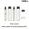 uwell caliburn g5 lite se pod 1600mah white leather
