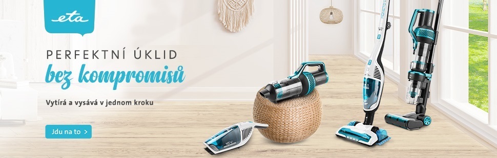 Eta tyčové vysavače