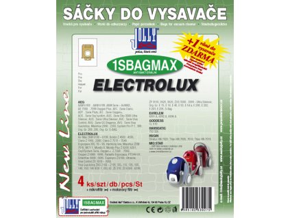 Sáčky do vysavače Jolly MAX 1 SBAG (4+1+1ks)