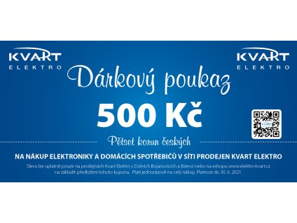 2020 Darkovy POUKAZ 500