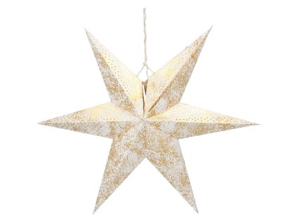 Retlux RXL 363 hvězda zlatá 10LED WW