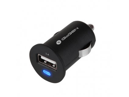 Adaptér do auta GoGEN CH 11, 1x USB - černý