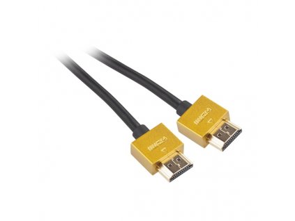 Kabel GoGEN HDMI 1.4, 1,5m, pozlacený, High speed, s ethernetem