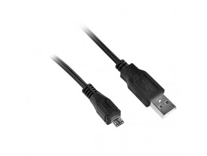 Kabel GoGEN USB/micro USB, 1,5m - černý