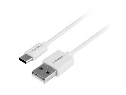 Kabel GoGEN USB / USB-C, 0,5m - bílý