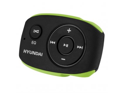 MP3 přehrávač Hyundai MP 312, 4GB, černo/zelená barva