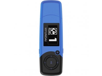 MP3 přehrávač Hyundai MP 366 FM, 4GB, modrý