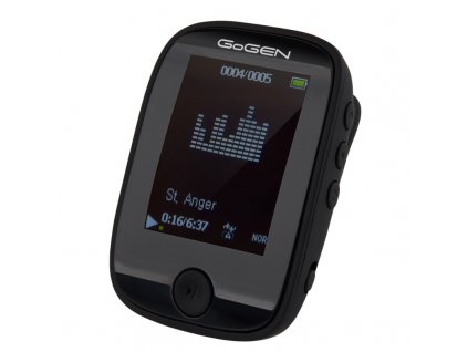 MP3/MP4 přehrávač GoGEN MXM 421 GB4 BT B, s 1,7" displejem a bluetooth, černý