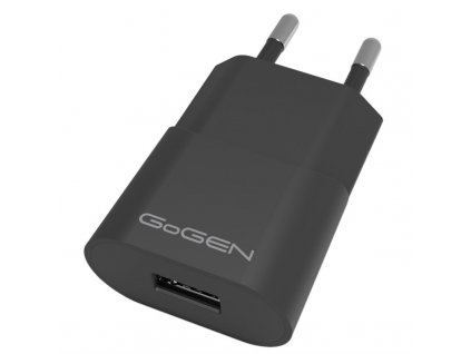 Nabíječka do sítě GoGEN ACH 102,1x USB 1A - černá