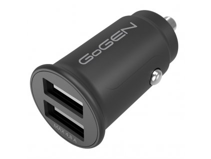 Adaptér do auta GoGEN CH 23, 2x USB 4,8A max (2x2,4A), max 24W