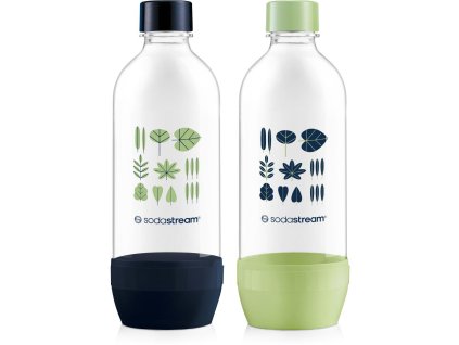 Lahev SodaStream JET 2x1l Green/Navy do myčky