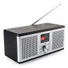 Radiopřijímač s DAB+ JVC RA-E775B-DAB černý/stříbrný