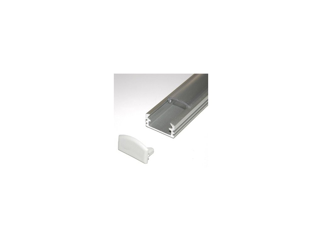 LED lišta strieborná (2m)