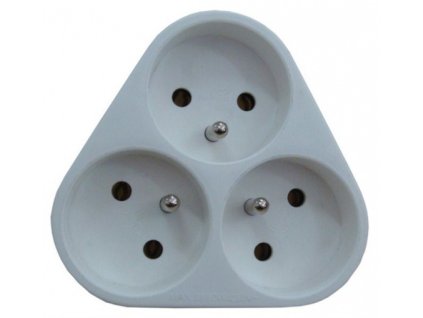 adaptér 3x230V