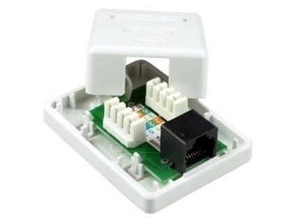 Dátová zásuvka 1xRJ45 cat.5e UTP N