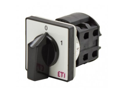 Vačkový spínač CS 32 10 32A3P 0 1 páčka, čelná doska