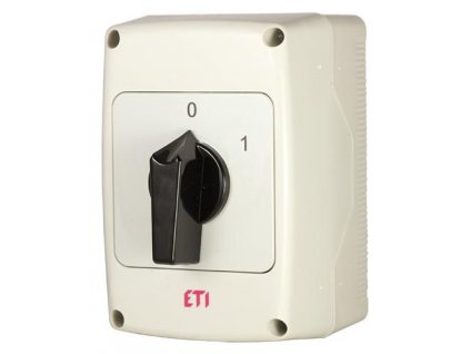 Vačkový spínač CS 40 10 40A3P 0 1 páčka IP65