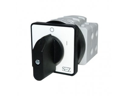 Vačkový spínač S 16 16A3P 0 1 páčka, čelná doska