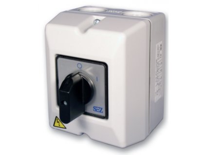 Vačkový spínač S 16 16A3P 0 1 páčka IP65