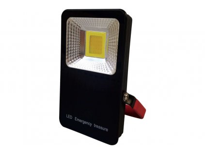 LED reflektor prenosný nabíjací GXLR003 10W840 700lm 6000mAh 5V 1A IP54