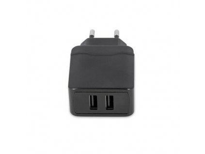 Nabíjačka Maxlife Wall charger MXTC 02 2,4A 2xUSB T000034279 čierna Fast Charge