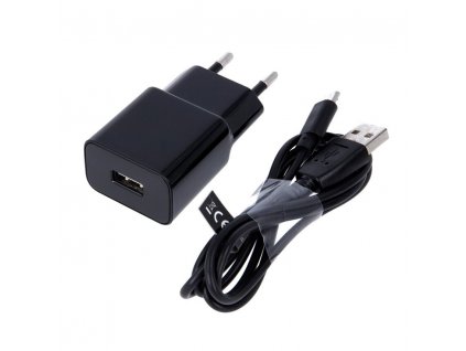 Nabíjačka Maxlife Wall charger MXTC 01 2,1A 1xUSB T000034277 čierna Fast Charge