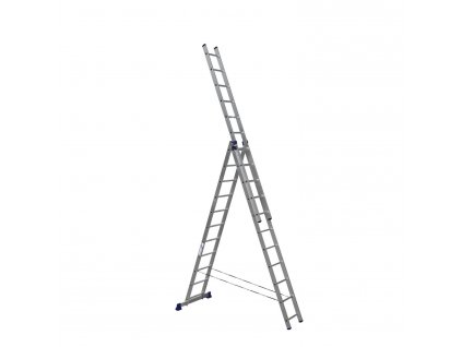 Rebrík trojdielny ALUMET H3 5311 3x11 priečok 775311 hliníkový