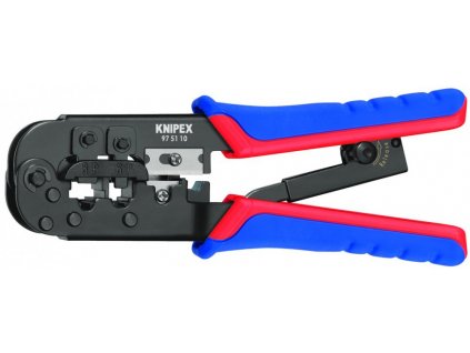 Kliešte lisovacie 975110 190mm pre konektory RJ 11, RJ 12 a RJ45