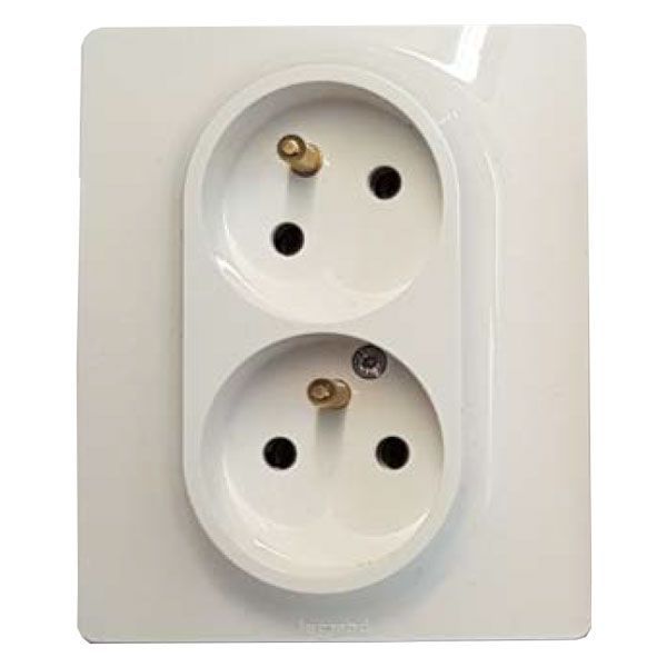 Legrand Niloe Double Socket Beige