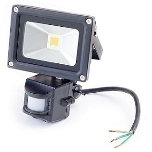LED reflektor so senzorom 30W, teplá biela