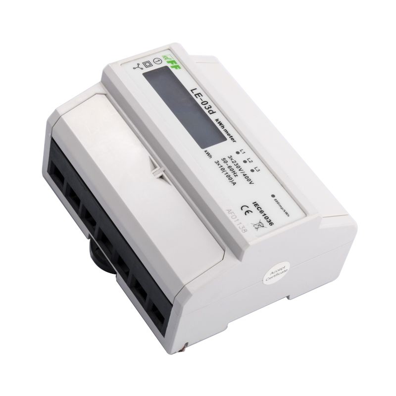 Digitálny trojfázový elektromer LE-03d 100A3x230V/400V 7M priamy