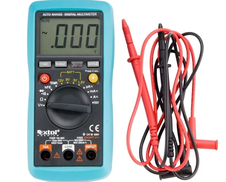 Digitálny multimeter MD-210 1x9V M0391