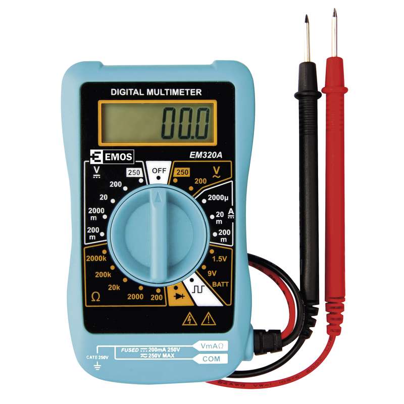 Digitálny multimeter EM320A 1x12V
