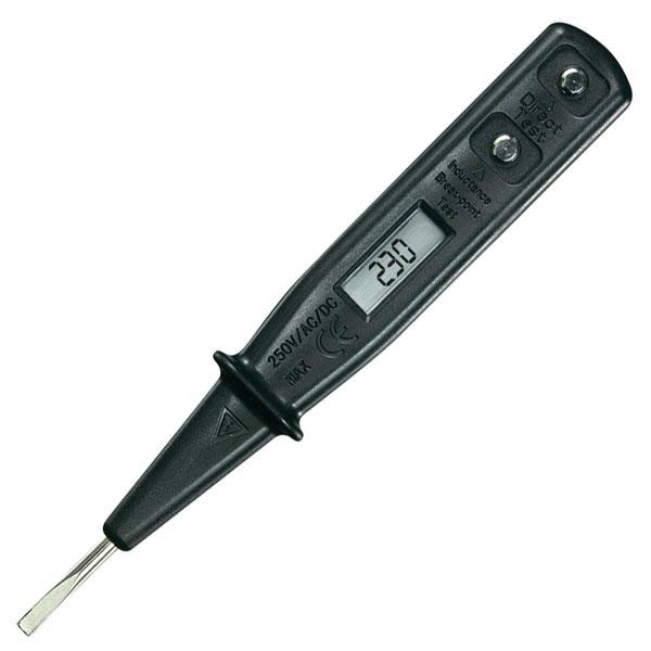 Digitálna skúšačka napätia Voltcraft MS-100 12-250VAC/DC