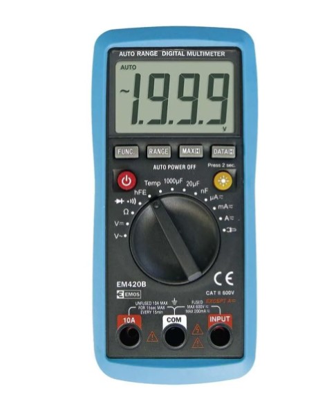 Digitálny multimeter EM420B 3x1,5V AAA